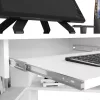 AKORD TED Sarok Számítógépasztal Laminált Fehér