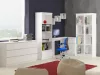 AKORD K Fali Polc Szett 25x25cm Fehér Laminált 3db