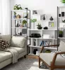 AKORD K Fali Polc Szett 25x25cm Fehér Laminált 3db