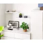 AKORD PS-3 Fali Polc 60cm Fehér Laminált