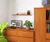 AKORD PS-4 80 cm fali polc laminált olcha színű