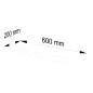 AKORD PS-3 Éger Fali Polc 60cm Laminált