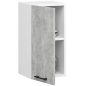 AKORD Oliwia Fali Konyhaszekrény Laminált Fehér-Beton Matt 40cm