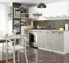 AKORD Oliwia 80 Konyhai Szekrény Fehér-Beton Laminált Munkalappal