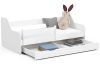 AKORD ACTIV 160x80 Gyerekágy Laminált Fehér Védőkorláttal