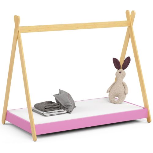 AKORD GEM Tipi Gyerekágy Rózsaszín Laminált 160x80