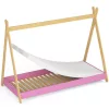 AKORD GEM Tipi Gyerekágy Laminált Rózsaszín 180x80