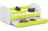 AKORD Smile Gyermekágy Laminált Lime 140x70 Matraccal