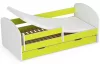 Gyerekágy Smile 160x80 Lime + Matrac