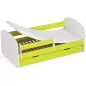 Gyerekágy Smile 160x80 Lime + Matrac