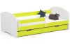 AKORD Smile Gyerekágy Laminált Lime 180x90 Matraccal