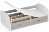 AKORD Smile Gyerekágy 180x90 Szürke Laminált Védőkorláttal