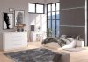 AKORD CLP Tárolós Ágy Laminált Fehér 140x200 LOZPODBIA140