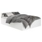 AKORD CLP Tárolós Ágy Laminált Fehér 160x200 LOZPODBIA160