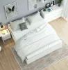 AKORD CLP Tárolós Franciaágy Laminált Fehér 180x200