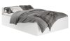 AKORD CLP Tárolós Ágy Laminált Fehér 90x200 LOZPODBIA90