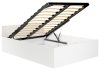 AKORD CLP Tárolós Ágy Laminált Fehér 100x200