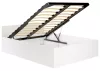 AKORD CLP Tárolós Ágy Laminált Fehér 140x200