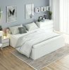 AKORD CLP Tárolós Ágy Laminált Fehér 180x200
