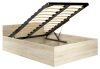 AKORD CLP Tárolós Ágy Sonoma Tölgy 120x200 LOZPODSON120