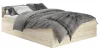AKORD CLP Tárolós Ágy 180x200 Sonoma Tölgy Matraccal