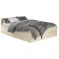AKORD CLP Tárolós Ágy 180x200 Sonoma Tölgy Matraccal