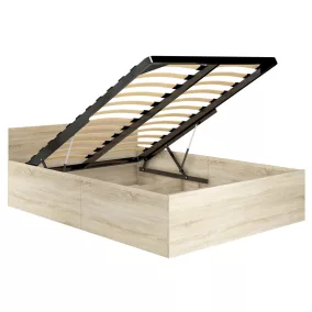 AKORD CLP Tárolós Ágy Sonoma Tölgy 120x200