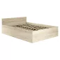 AKORD CLP Tárolós Ágy 160x200 Ágyrács Sonoma Tölgy