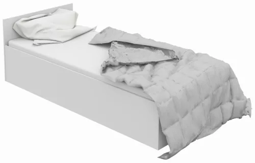 AKORD CLP Tárolós Ágy Laminált Fehér 90x200