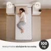 AKORD rugós matrac védőhuzattal 90x190 cm H3 fehér 24 cm magas