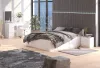 AKORD Furniture Factory Gázrugós Ágyrácsalap Fém-Fa 90x200 Fekete