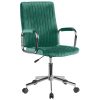 AKORD FD-24 Ergonomikus Irodai Szék Palackzöld Velúr