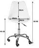 AKORD FD005 Ergonomikus Gyerek Forgószék Zöld