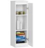 AKORD CLP W30 Fali Vitrin Laminált Fehér Matt