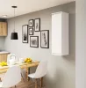 AKORD CLP W30 Fali Vitrin Laminált Fehér Matt