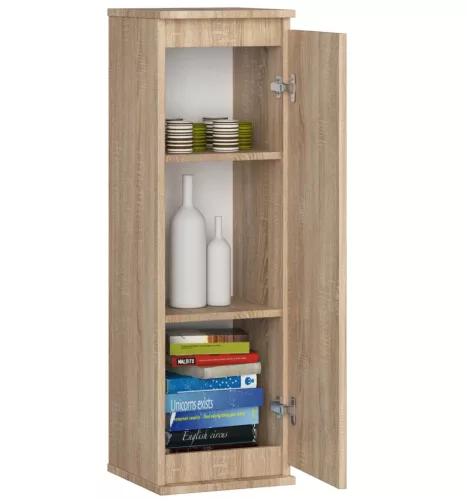 AKORD CLP W30 Fali Vitrin Sonoma Tölgy