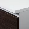AKORD CLP W40 Fali Vitrin Laminált Fehér-Wenge