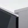 AKORD CL3 60 cm Éjjeliszekrény Fehér/Grafit Magasfényű