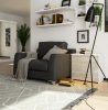 AKORD CL3 Éjjeliszekrény Laminált Fehér/Metál Magasfényű 60 cm