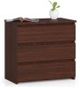 AKORD CLP CL3 Fiókos szekrény Laminált Wenge 3 Fiókos