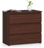 AKORD CLP CL3 Fiókos szekrény Laminált Wenge 3 Fiókos