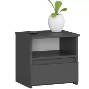 AKORD CL1 Éjjeliszekrény Laminált Grafitszürke