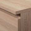 AKORD CLP K60 Éjjeliszekrény Laminált Sonoma Tölgy 2 Fiókos