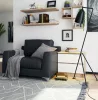 AKORD CLP K60 Komód Laminált Sonoma Tölgy Fehér 2 Fiókos