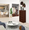 AKORD CLP 5 Fiókos Komód Wenge Laminált 60cm