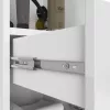 AKORD FIN Fürdőszobai Állószekrény Magasfényű Fehér