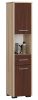 AKORD FIN Fürdőszobai Oszlopszekrény 140cm Sonoma Tölgy Wenge