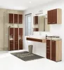AKORD FIN Fürdőszobai Oszlopszekrény 140cm Sonoma Tölgy Wenge