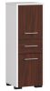 AKORD FIN Fürdőszobai Oszlopszekrény 30 2D 1F 85cm Fehér/Wenge