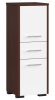 AKORD FIN Fürdőszobai Oszlopszekrény 85cm Wenge-Fehér